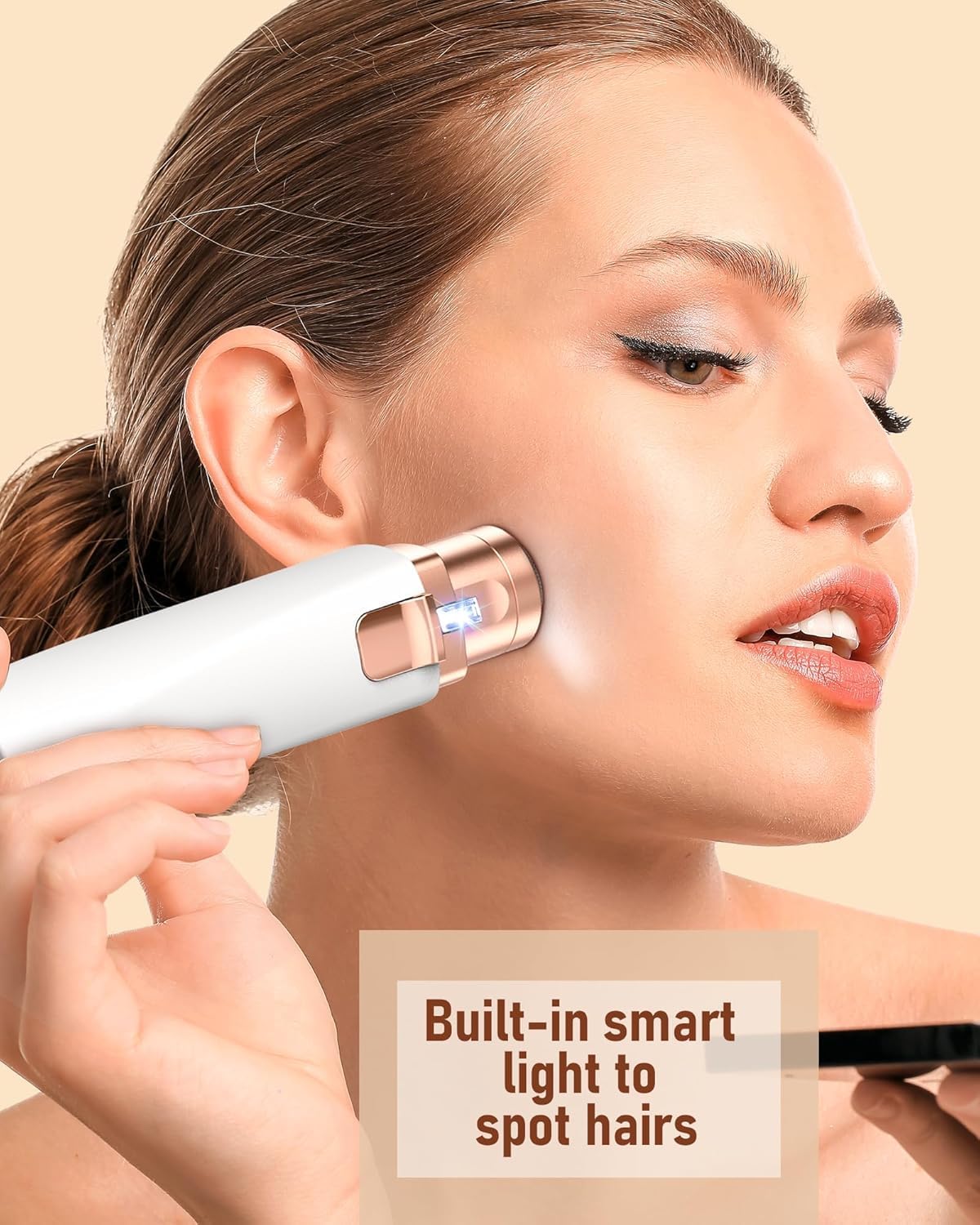 Facial Hair Remover for Women – Rechargeable & Painless Grooming