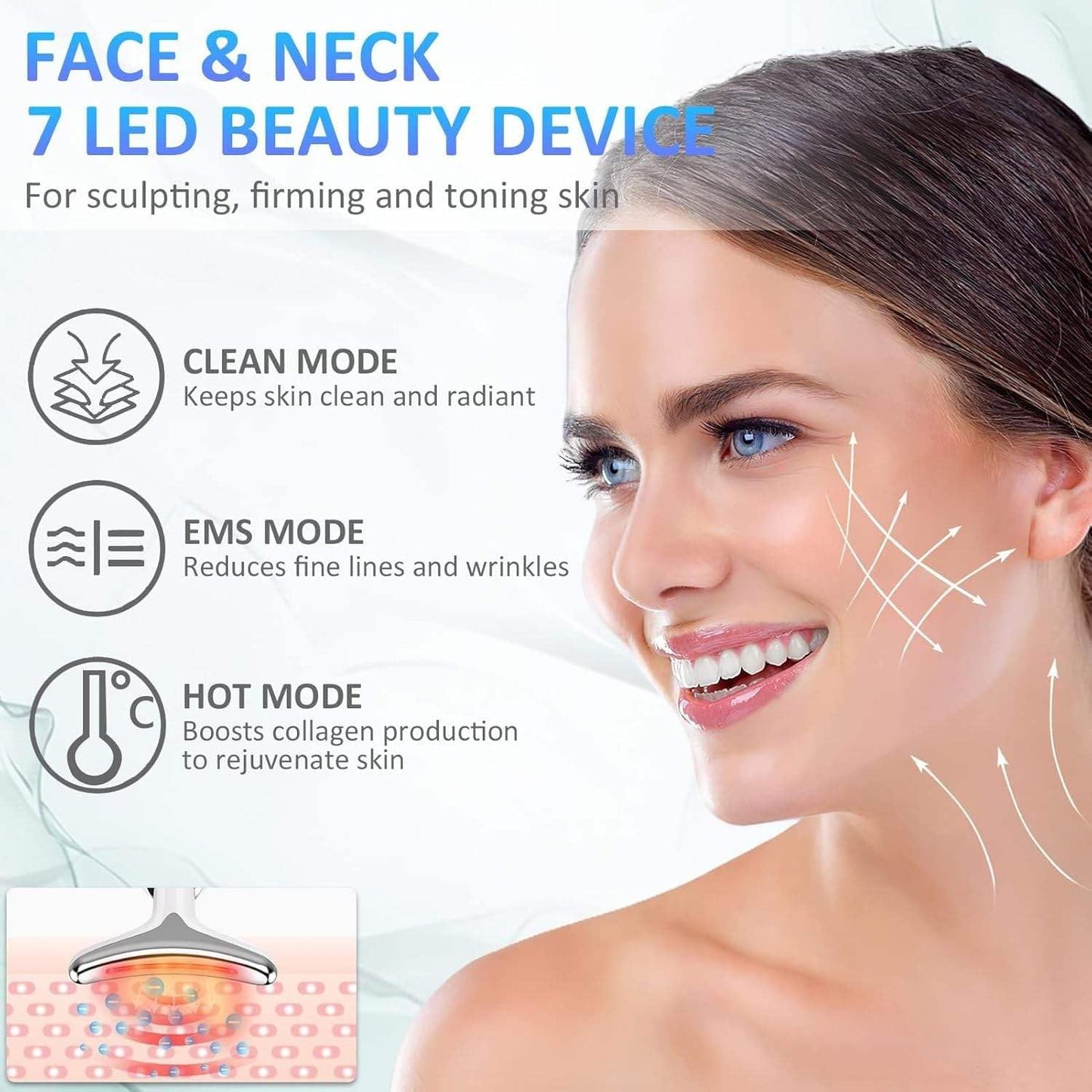 Electric Face & Neck Massager