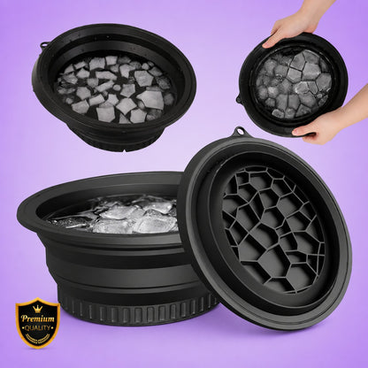 Foldable Ice Face Bowl – Instant Glow & Cooling Facial Therapy