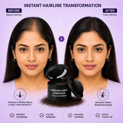 Hairline & Gray Concealer Touch Up Powder Black