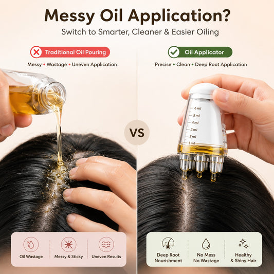 Hair Oil Applicator For Scalp