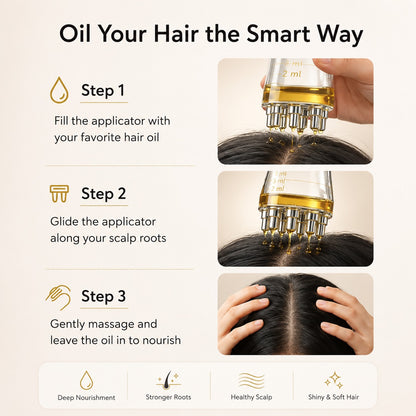 Hair Oil Applicator For Scalp