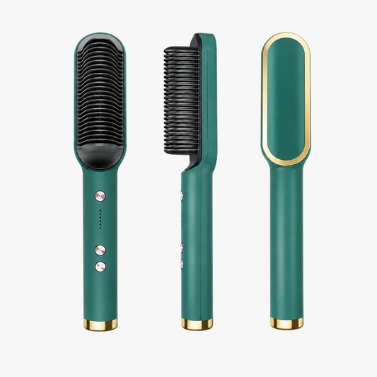 Hair Straightener Comb Brush