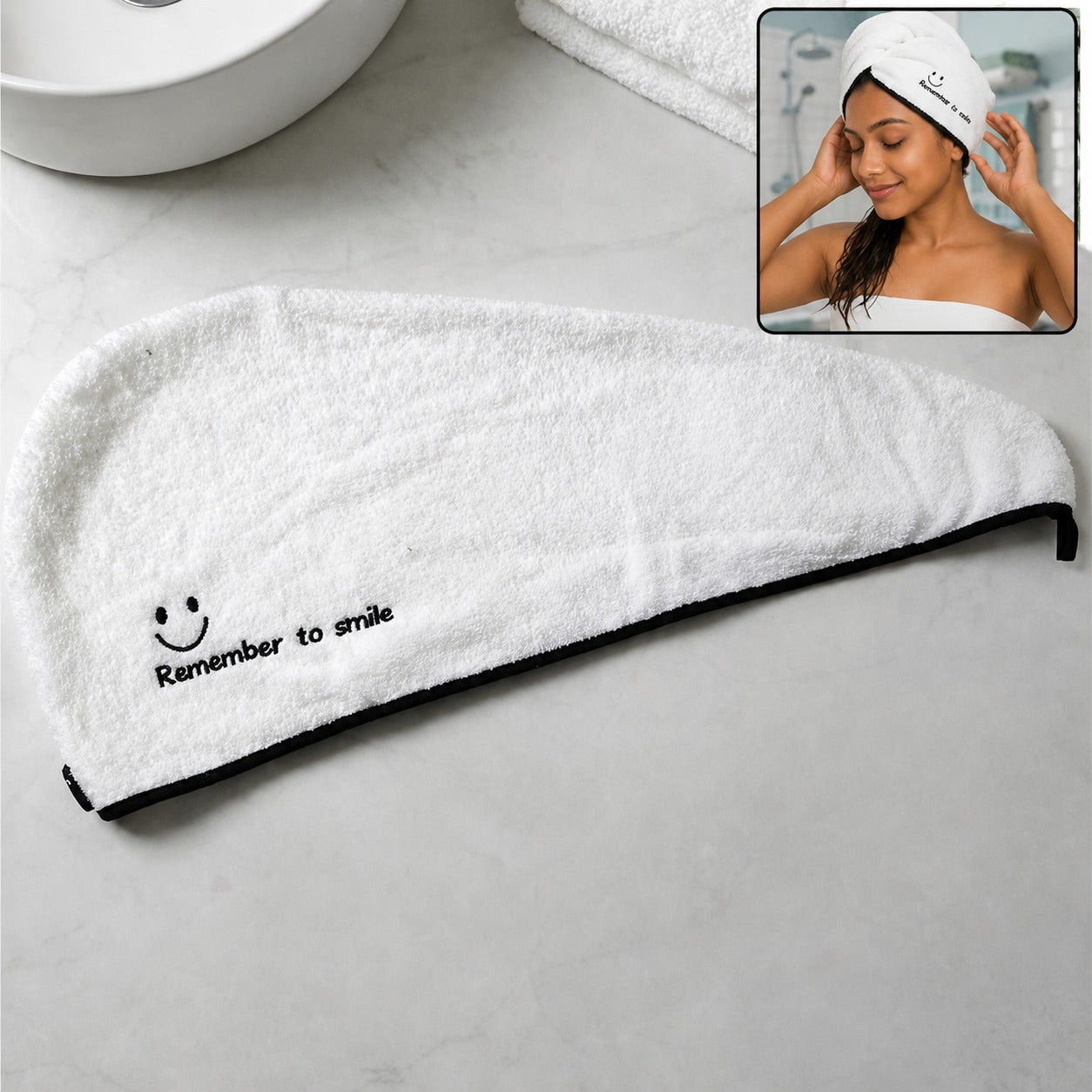 Microfiber Hair Drying Towel Wrap – Super Absorbent & Fast Dry