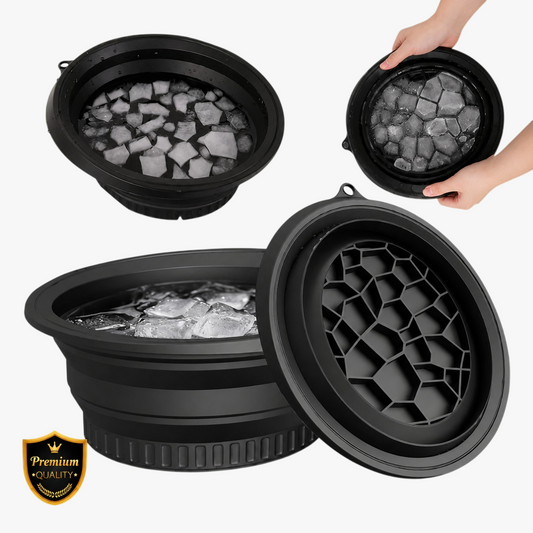 Foldable Ice Face Bowl – Instant Glow & Cooling Facial Therapy