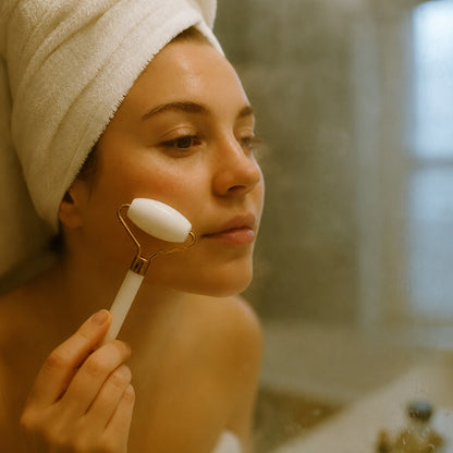 Face Massage Roller – Dual-Ended for Radiant Skin