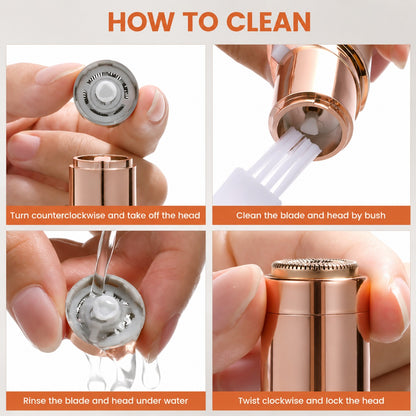 Facial Hair Remover for Women – Rechargeable & Painless Grooming