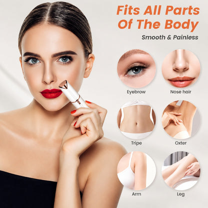 Facial Hair Remover for Women – Rechargeable & Painless Grooming