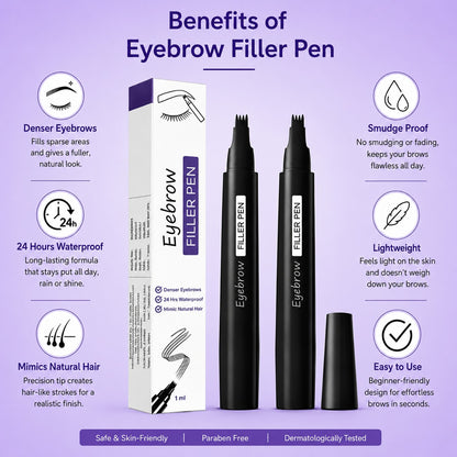 Eyebrow Filler Pen - Black