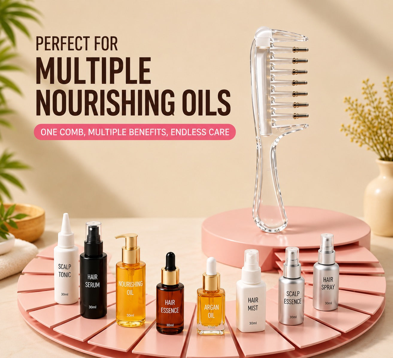 ScalpCare Liquid Massage Comb